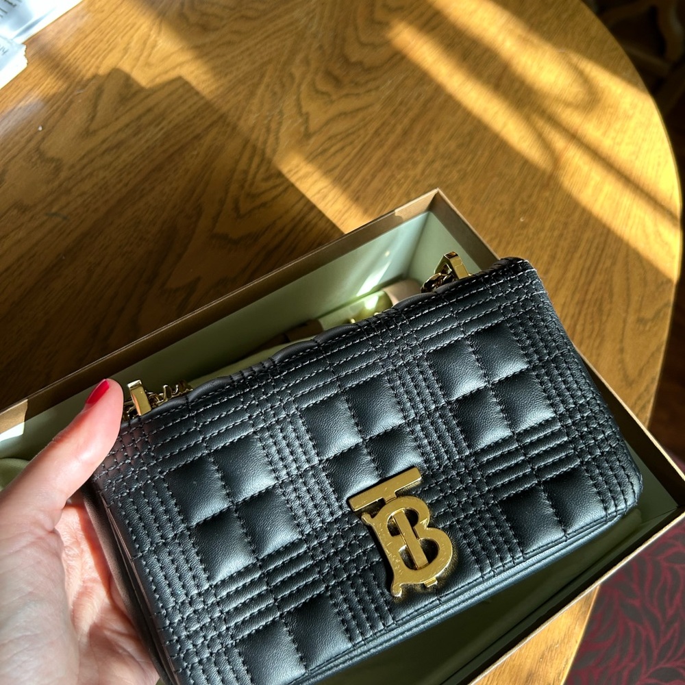 Burberry small quilted bag